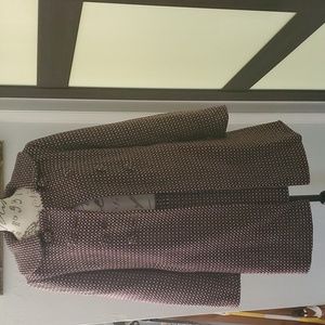 BANANA REPUBLIC 40% WOOL COAT   WITH SKIRT SIZE M